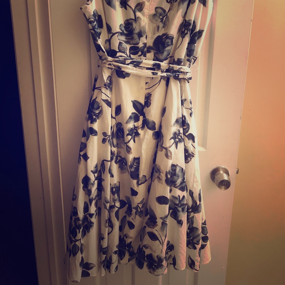 Coldwater Creek Elegant Floral Dress